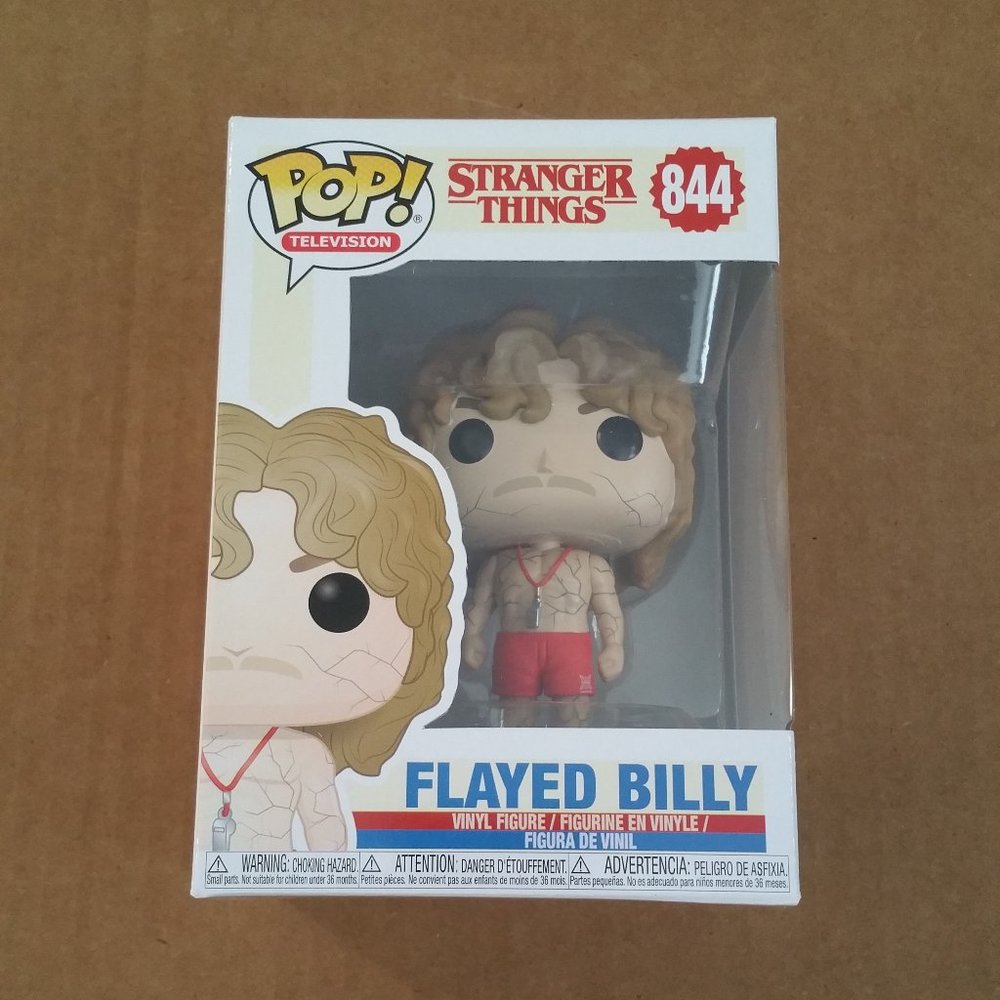 Funko Pop! Stranger Things Flayed Billy Figure - Red and Tan